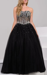 3 of 7 Jovani 1332BG Black