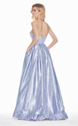 5 of 7 Ashley Lauren 1339 Dress Blue