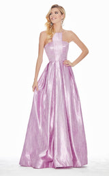2 of 7 Ashley Lauren 1339 Dress Lilac