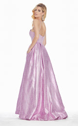 6 of 7 Ashley Lauren 1339 Dress Lilac