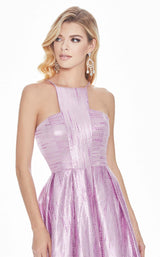 7 of 7 Ashley Lauren 1339 Dress Lilac