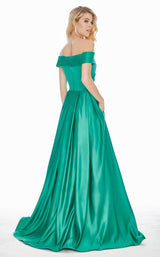7 of 11 Ashley Lauren 1343 Dress Emerald