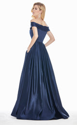8 of 11 Ashley Lauren 1343 Dress Navy