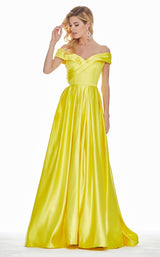 5 of 11 Ashley Lauren 1343 Dress Yellow