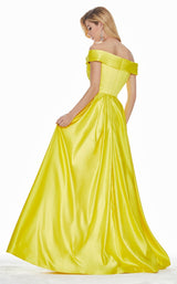 10 of 11 Ashley Lauren 1343 Dress Yellow