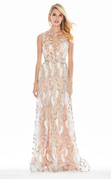 2 of 4 Ashley Lauren 1344 Dress Multi