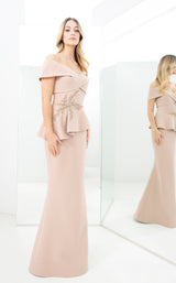 1 of 7 Daymor 1350 Dress Suntan