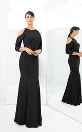 6 of 7 Daymor 1351 Dress Black