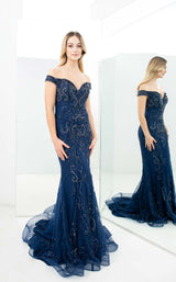 2 of 4 Daymor 1358 Dress Navy