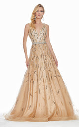 1 of 4 Ashley Lauren 1364 Dress Multi