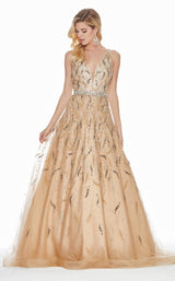 2 of 4 Ashley Lauren 1364 Dress Multi