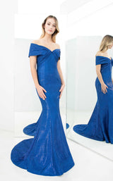 2 of 4 Daymor 1367 Dress Blue