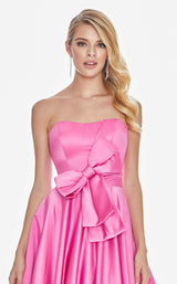 6 of 7 Ashley Lauren 1367 Dress Fuchsia