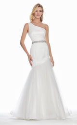 1 of 2 Ashley Lauren 1368 Dress Ivory