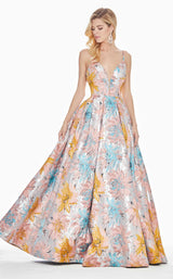 2 of 6 Ashley Lauren 1369 Dress Multi