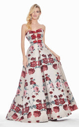 1 of 4 Ashley Lauren 1371 Dress Multi