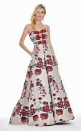 2 of 4 Ashley Lauren 1371 Dress Multi