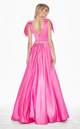 5 of 6 Ashley Lauren 1383 Dress Fuchsia