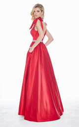 4 of 6 Ashley Lauren 1383 Dress Red