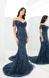 2 of 3 Daymor 1396 Dress Navy