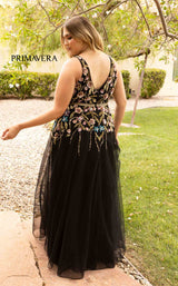 4 of 4 Primavera Couture 14006 Black Multi