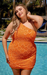 Primavera Couture 14023 Dress Orange