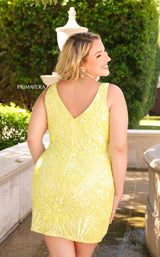 Primavera Couture 14024 Dress Yellow