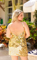Primavera Couture 14032 Dress Gold