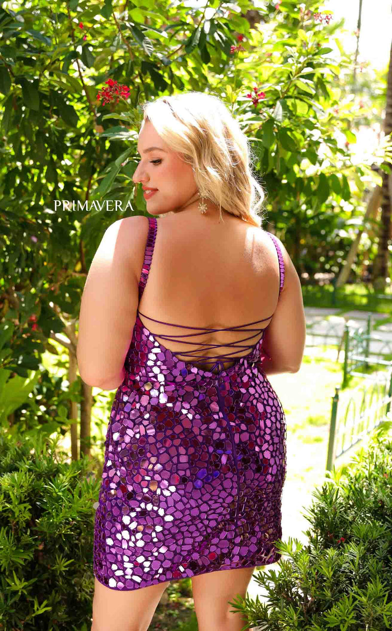 Primavera Couture 14032 Dress Purple