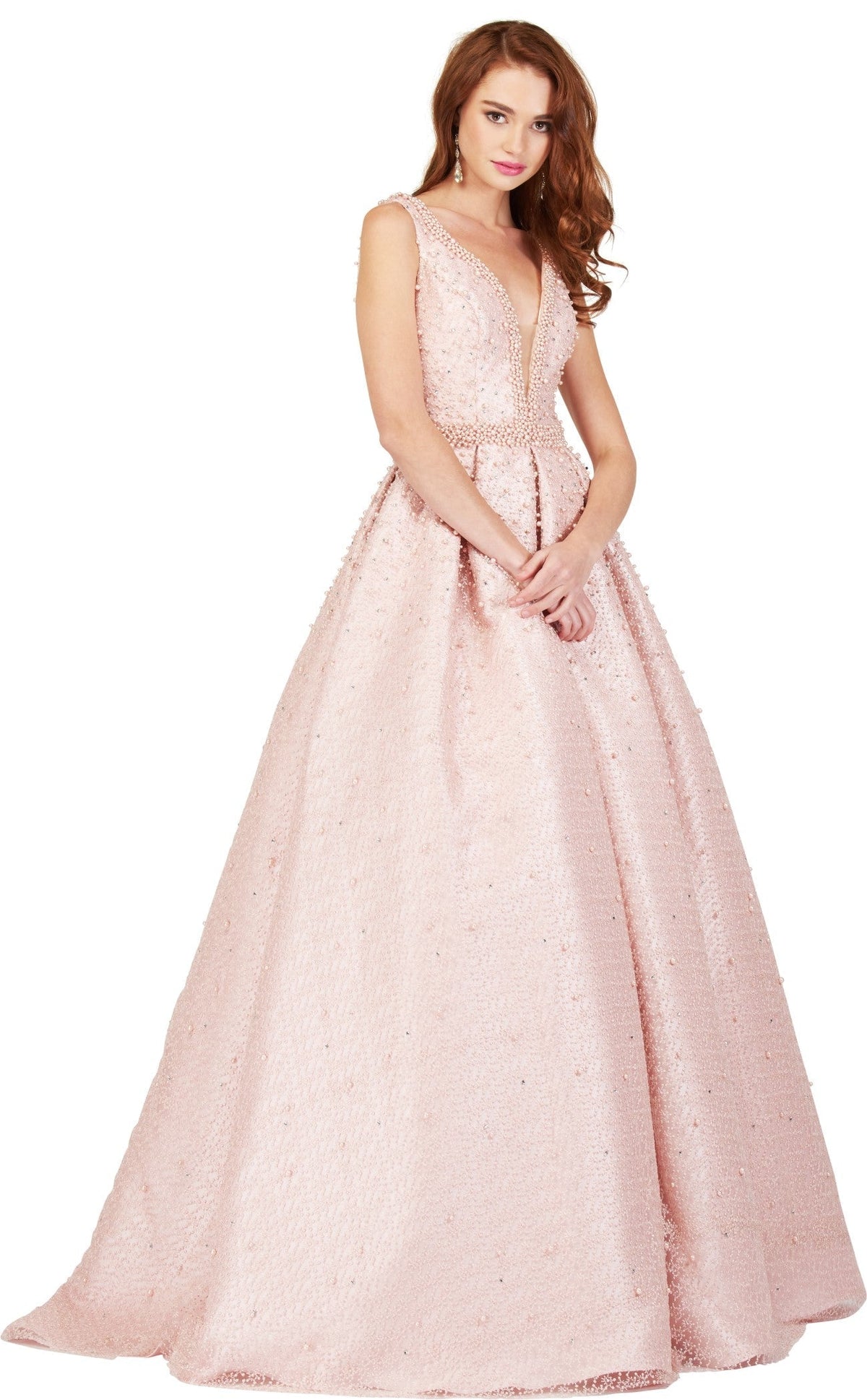 open lace back dress Cecilia