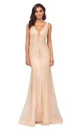 1 of 4 Cecilia Couture 1414 Champagne-Ivory