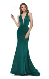 1 of 2 Cecilia Couture 1421 Emerald