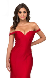 2 of 2 Cecilia Couture 1425 Red