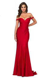 1 of 2 Cecilia Couture 1425 Red