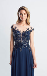 5 of 6 Daymor 1452 Dress Navy