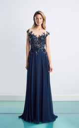 2 of 6 Daymor 1452 Dress Navy