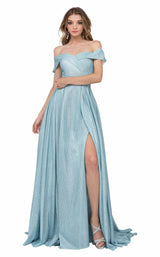 1 of 4 Cecilia Couture 1455 Blue
