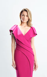 11 of 12 Daymor 1456 Dress Fuchsia
