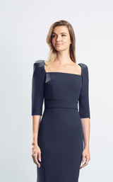 11 of 14 Daymor 1457 Dress Navy
