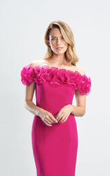 9 of 10 Daymor 1461 Dress Fuchsia