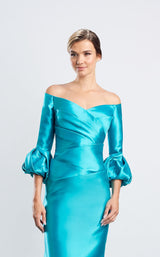 9 of 14 Daymor 1465 Dress Turquoise