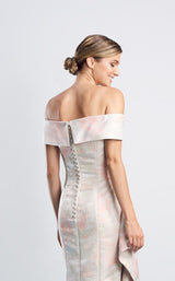 10 of 10 Daymor 1467 Dress Coral-Gold