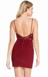 4 of 4 Alyce 1469 Burgundy