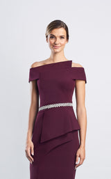 10 of 12 Daymor 1470 Dress Wine