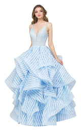 1 of 4 Cecilia Couture 1470 Sky