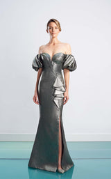 1 of 10 Daymor 1473 Dress Gold