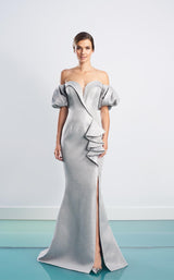 3 of 10 Daymor 1473 Dress Silver