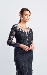 8 of 10 Daymor 1474 Dress Navy