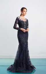 3 of 10 Daymor 1474 Dress Navy