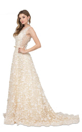 1 of 2 Cecilia Couture 1476 Ivory